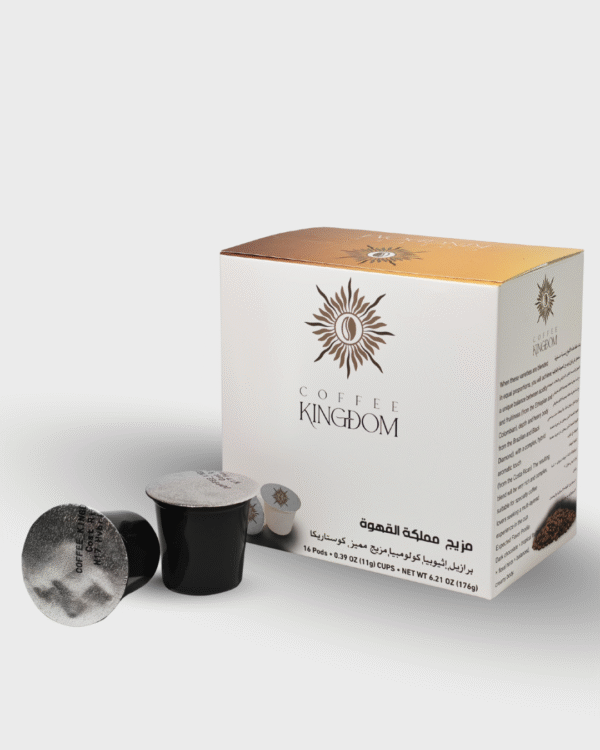 Kingdom Blend – The Coffee Quintet {16 k capsules }