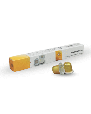 {مزيج المملكة , حماسية القهوة } كبسولات سبريسو